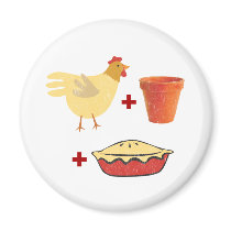 Chicken Pot Pie magnets
