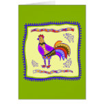 Chicken Quilt Greeting Cards