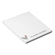 Chicken scratch paper pad memo note pad