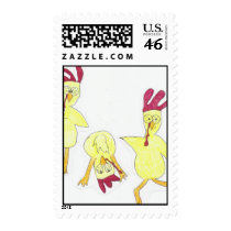 chicken scratch stamp