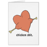 chicken shit heart cards