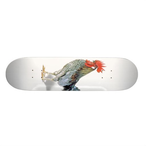 chicken skateboard Zazzle
