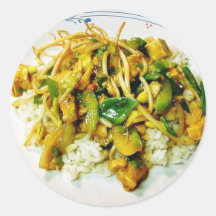Chicken Stir Fry Stickers