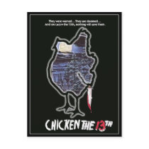 CHICKEN THE 13TH postcards by kp13art CHICKEN THE 13TH postcards
