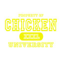 Chicken University apron