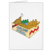 chicken value meal in a box cards