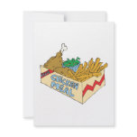 chicken value meal in a box invitations
