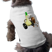 ChickenBot SquashBot FudeBots Dog Tee Shirt