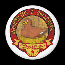 ChickenFat&Booze Cafe magnets
