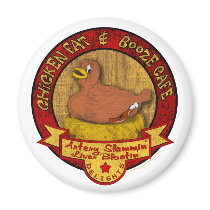 ChickenFat&Booze Cafe magnets