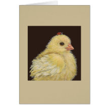 Chickie and lady card