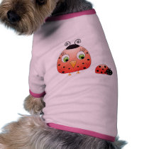 chickie B a Ladybug Pet Clothing