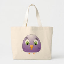 chickie B Purple Tote Bag