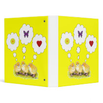 Chickie Daydreams 3 Ring Binders