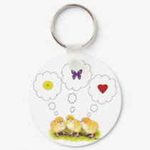 Chickie Daydreams keychains by diane_jacky Chickie Daydreams keychains