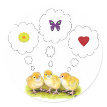 Chickie Daydreams stickers by diane_jacky Chickie Daydreams stickers