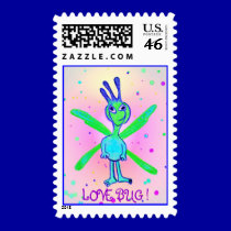 Chickpea LOVE BUG ! From the Stars Above ! postage by 3DMOONMAN Chickpea LOVE BUG ! From the Stars Above ! postage
