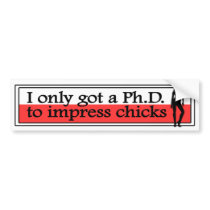 Chicks! Bumper Stickers