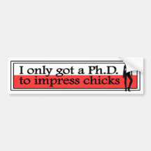 Chicks! Bumper Stickers
