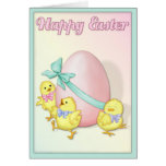 Chicks Celebrate Easter Card