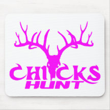 CHICKS DEER HUNT MOUSE PADS