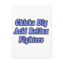 Chicks Dig Acid Reflux Fighters Post Cards