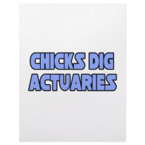Chicks Dig Actuaries letterhead