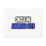 Chicks Dig American Guys Postcards