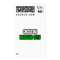 Chicks Dig Brazilian Guys postage by Brazilian_Pride Chicks Dig Brazilian Guys postage
