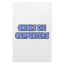 Chicks Dig Carpenters stationery