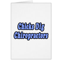 Chicks Dig Chiropractors cards