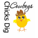 Chicks Dig Cowboys t-shirts