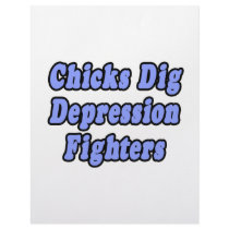 Chicks Dig Depression Fighters letterhead