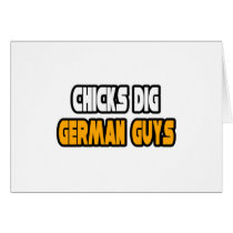 Chicks Dig German Guys cards