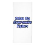 Chicks Dig Hypertension Fighters Rack Cards