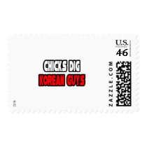 Chicks Dig Korean Guys postage by Korean_Pride Chicks Dig Korean Guys postage