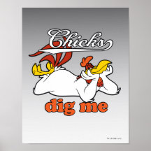 Chicks Dig Me Poster