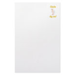 Chicks Dig Me Customized Stationery