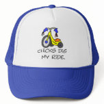 Chicks Dig My Ride T-shirts and Gifts. Mesh Hats