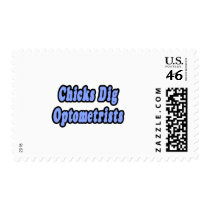 Chicks Dig Optometrists postage