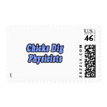 Chicks Dig Physicists postage
