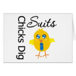 Chicks Dig Suits cards