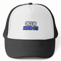 Chicks Dig Swedish Guys hats