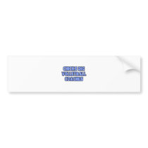 Chicks Dig Volleyball Coaches bumper stickers