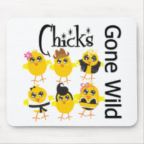 Chicks Gone Wild mousepads