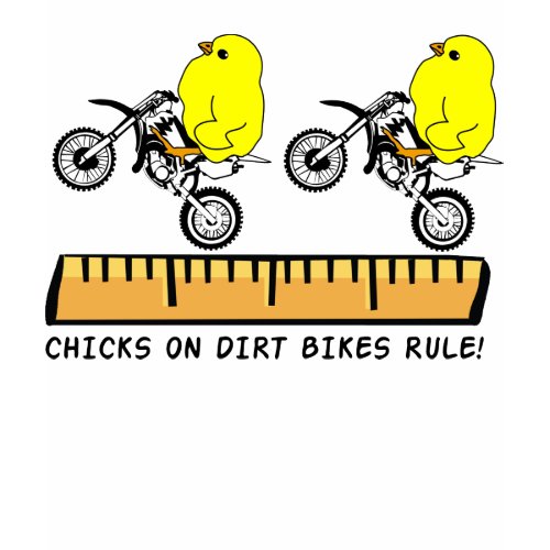 Chicks On Dirt Bikes Motocross Funny Shirt shirt