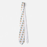 Chicks Painting Easter Eggs Tie