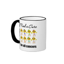 Chicks United to Find A Cure For All Cancers mugs