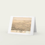 Chico, CA. Panoramic Map 1871 (0272A) cards