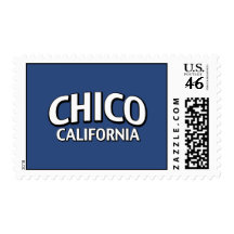 Chico California Stamp